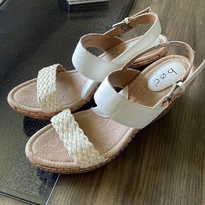 Super comfortable b.o.c. wedges! Only worn once. Too big for me :(